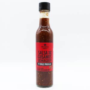 Salsa de Gusanos de Maguey y Chile Pasilla